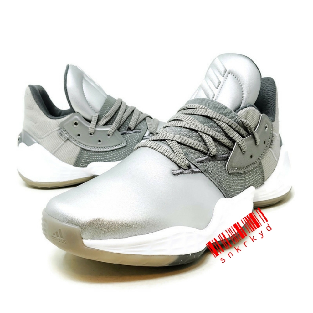 adidas Harden Vol. 4 GCA Silver Metal FW9482 NWOB